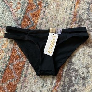 L*Space NEW Black Bathing Suit Bottoms